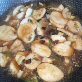 Make Flaming apricot mushroom step 6