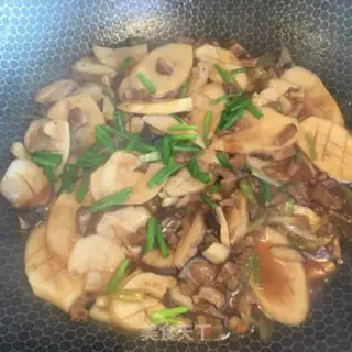 Make Flaming apricot mushroom step 7