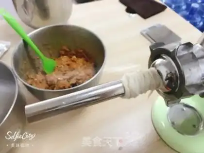 Make Cook machine sausage step 6