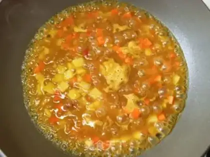 Make Curry potatoes step 12