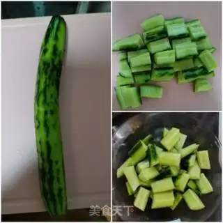 Make Cucumber corn egg salad step 4