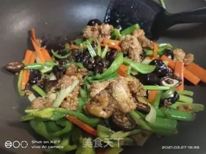 Make Pelican celery fried chicken step 8