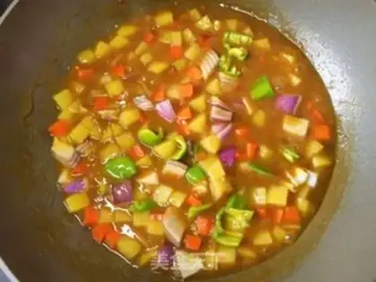 Make Curry potatoes step 15