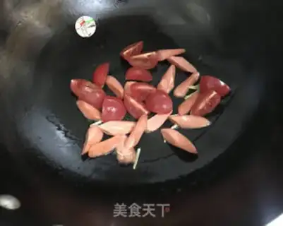 Make Red seafood salad noodles step 10