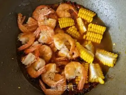 Make Spicy boiled shrimp step 14