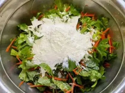 Make Celery leaves and carrots step 7