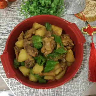 Make Potato chicken step 13