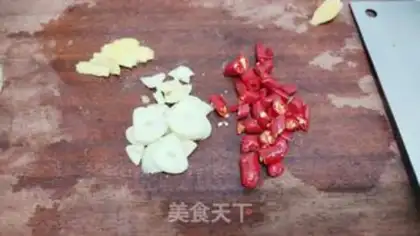 Make Mint beef step 1