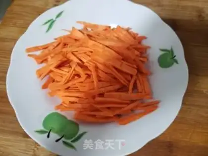 Make Carrot, spinach pole step 0