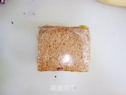 Make Quick hands, whole wheat sandwich and fruit salad step 6