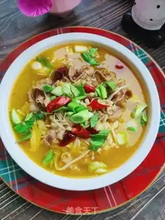 Make Sour soup, fat cow step 13