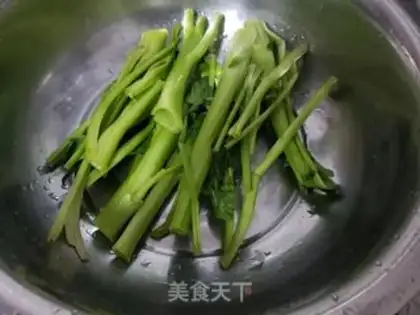 Make Carrot, spinach pole step 1
