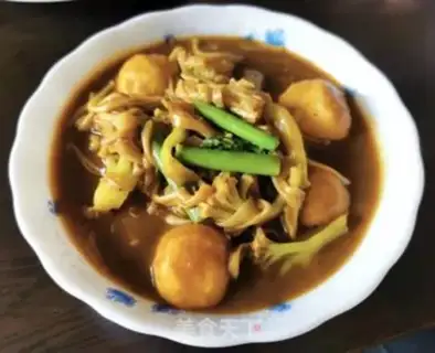 Make Curry eggs step 10