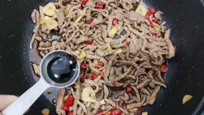 Make Mint beef step 7