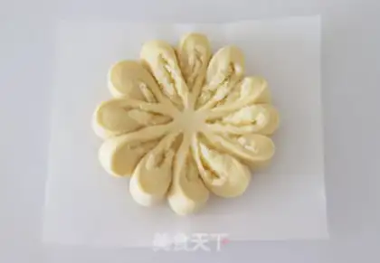 Make Coconut bread with lips and teeth step 16