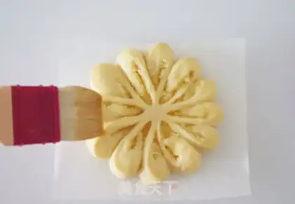 Make Coconut bread with lips and teeth step 17