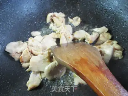 Make Cream chicken chest step 7