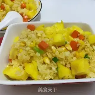 Make Pineapple rice step 10