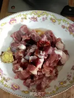 Make radish dry veal ribs step 2
