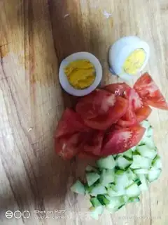 Make Purple potato cucumber salad step 2