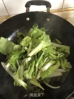 Make Garlic cabbage step 2