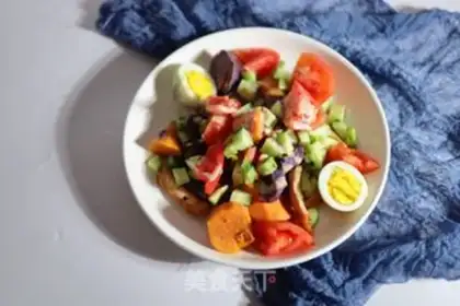Make Purple potato cucumber salad step 5