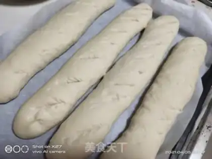 Make French stick bread step 5