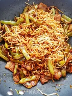 Make Five bouquets of bean noodles step 17