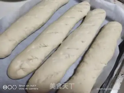 Make French stick bread step 6