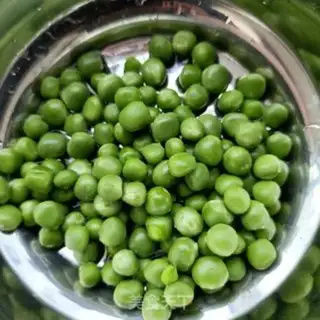 Make Pear pea soy step 1