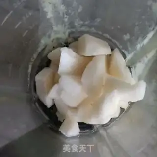Make Pear pea soy step 5