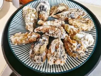 Make A garlic fan step 2