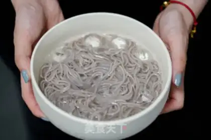 Make Sea cucumbered flour step 2