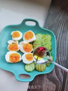 Make Jell-O cucumber step 4
