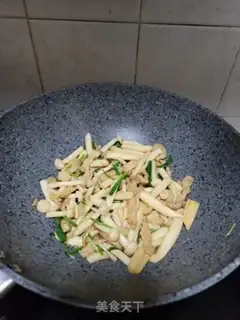 Make Skinny, white mushrooms step 10