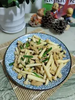 Make Skinny, white mushrooms step 11