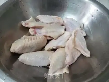 Make Red chicken wings step 2