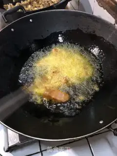 Make Gold and yellow fish step 1