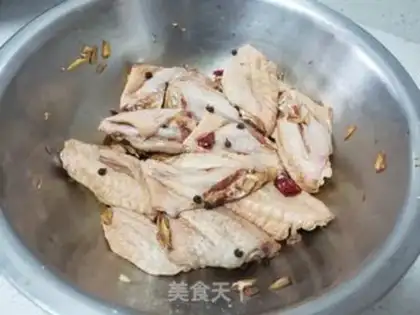 Make Red chicken wings step 5