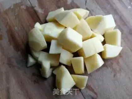 Make Apple rice porridge step 2