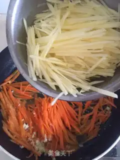 Make Garlic fried silk step 5