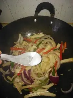 Make The apricot mushrooms step 5
