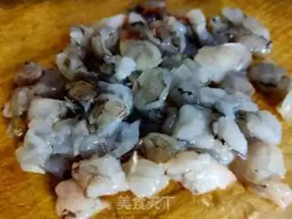 Make Porridge shrimp dumplings step 3