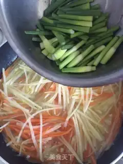 Make Garlic fried silk step 6