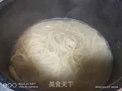 Make Fried pasta step 1