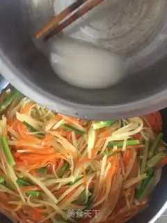 Make Garlic fried silk step 7