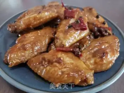 Make Red chicken wings step 9