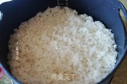 Make Three-coloured wheat rice step 2
