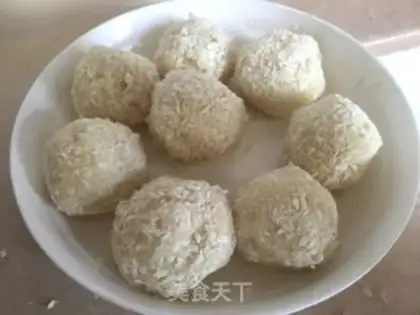 Make Potato cheeseball step 8
