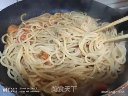 Make Fried pasta step 5